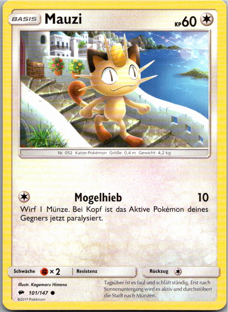 Mauzi 101/147 Nacht in Flammen – Vorderseite