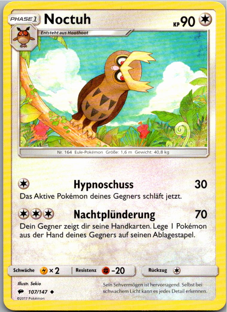 Noctuh 107/147 Nacht in Flammen – Vorderseite