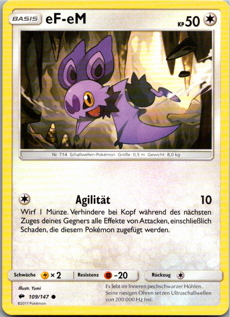 eF-eM 109/147 Nacht in Flammen – Vorderseite