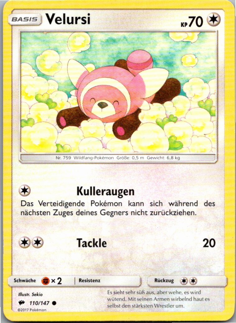 Velursi 110/147 Nacht in Flammen – Vorderseite