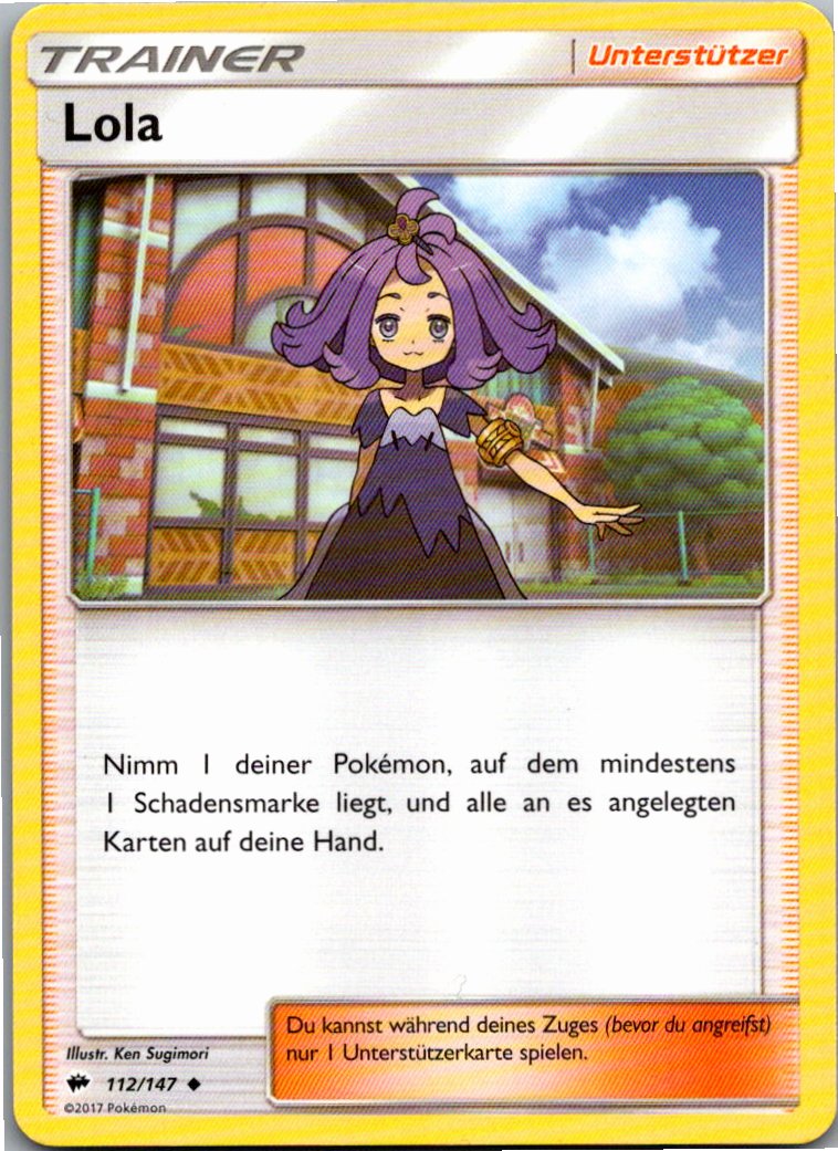Lola 112/147 Nacht in Flammen – Vorderseite