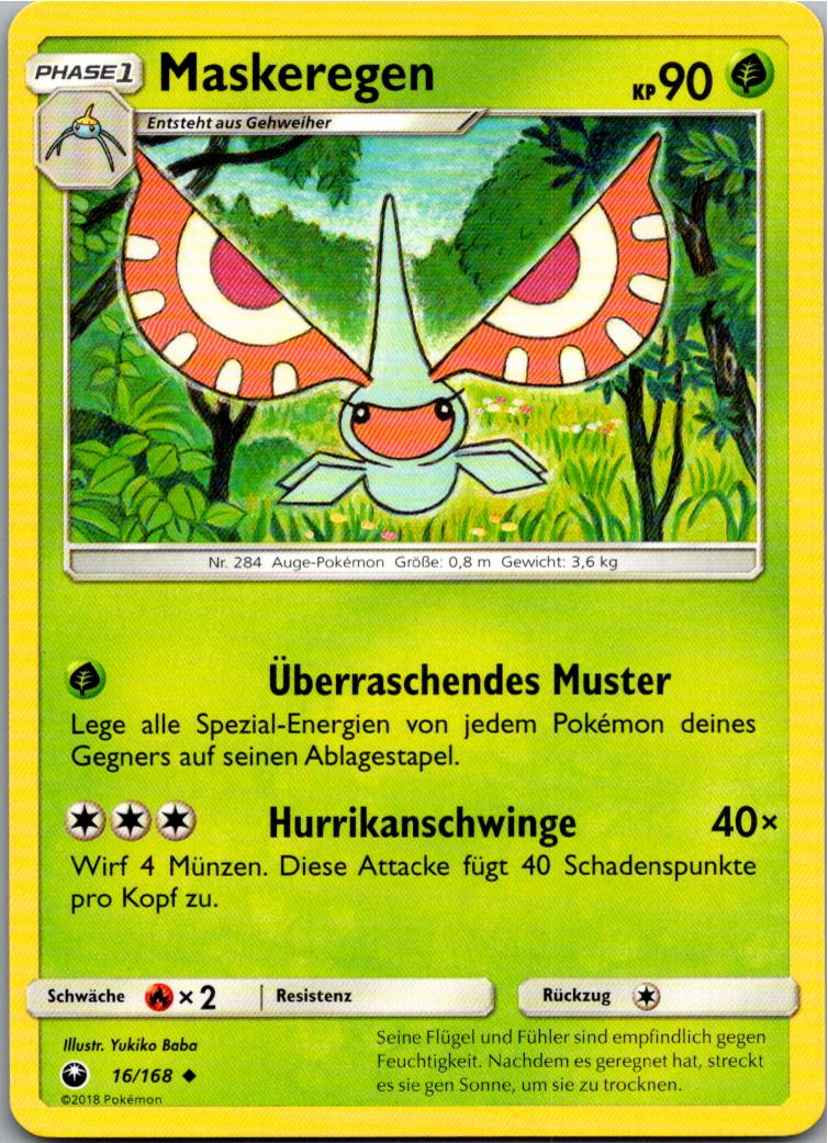 Maskeregen 16/168 Sturm Am Firmament – Vorderseite