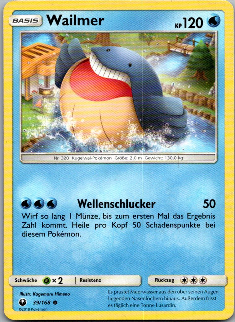 Wailmer 39/168 Sturm Am Firmament – Vorderseite