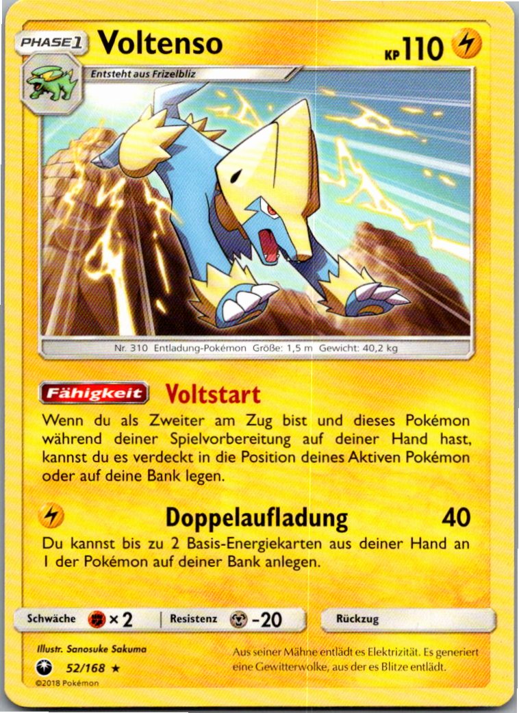 Voltenso 52/168 Sturm Am Firmament – Vorderseite