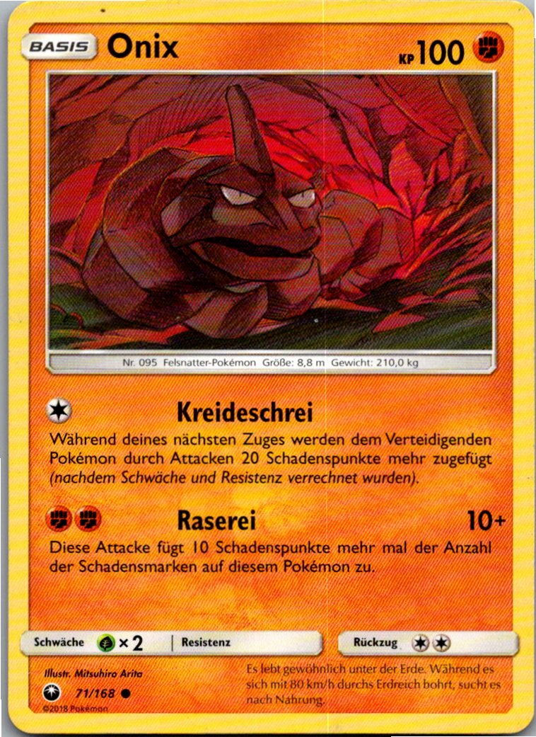 Onix 71/168 Sturm Am Firmament – Vorderseite
