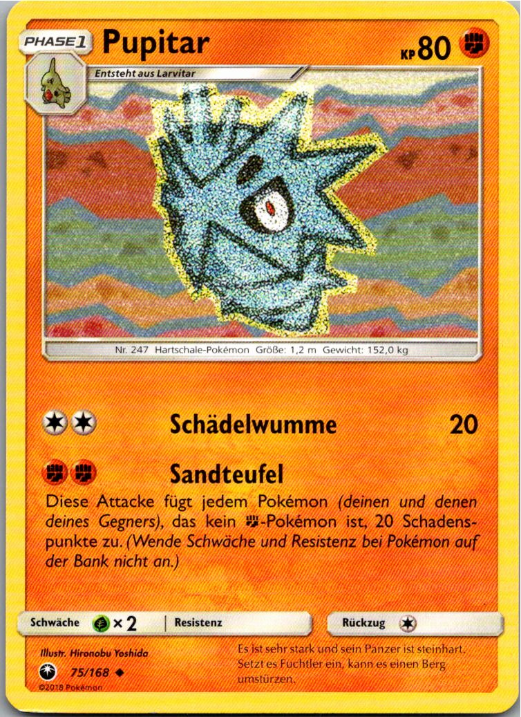 Pupitar 75/168 Sturm Am Firmament – Vorderseite