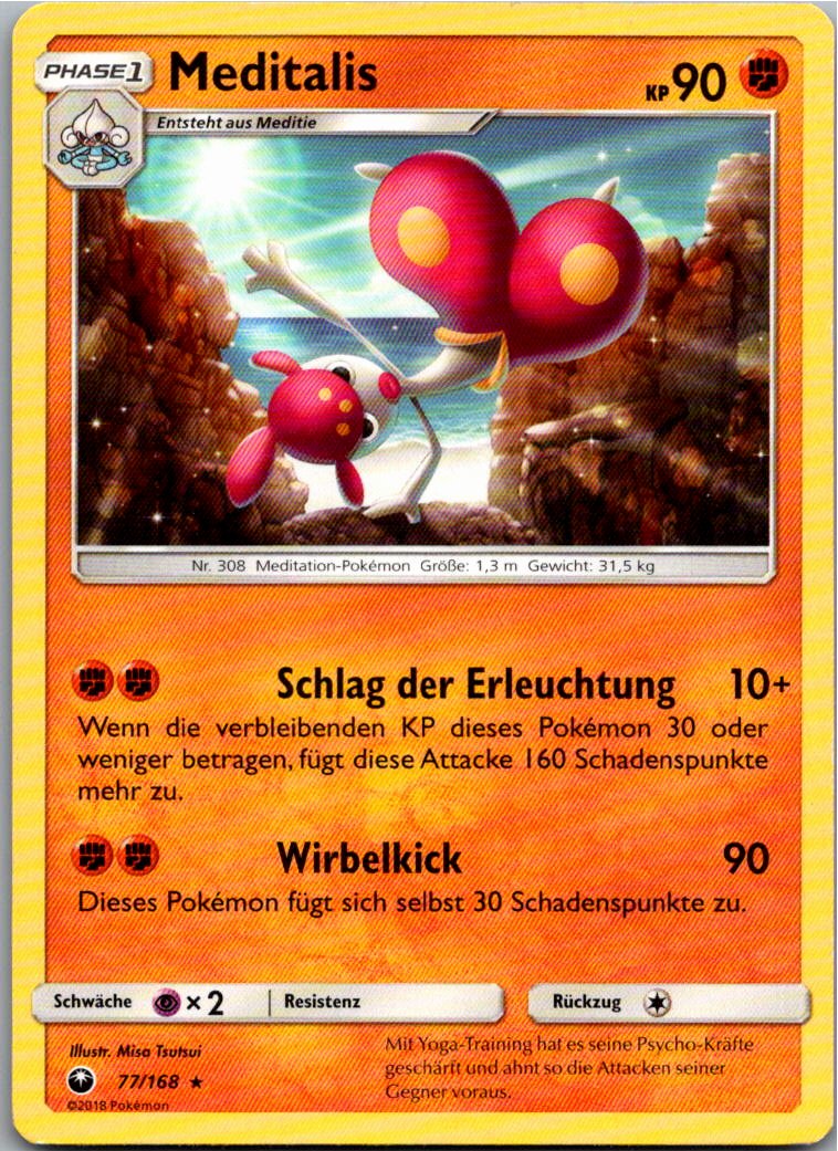 Meditalis 77/168 Sturm Am Firmament – Vorderseite