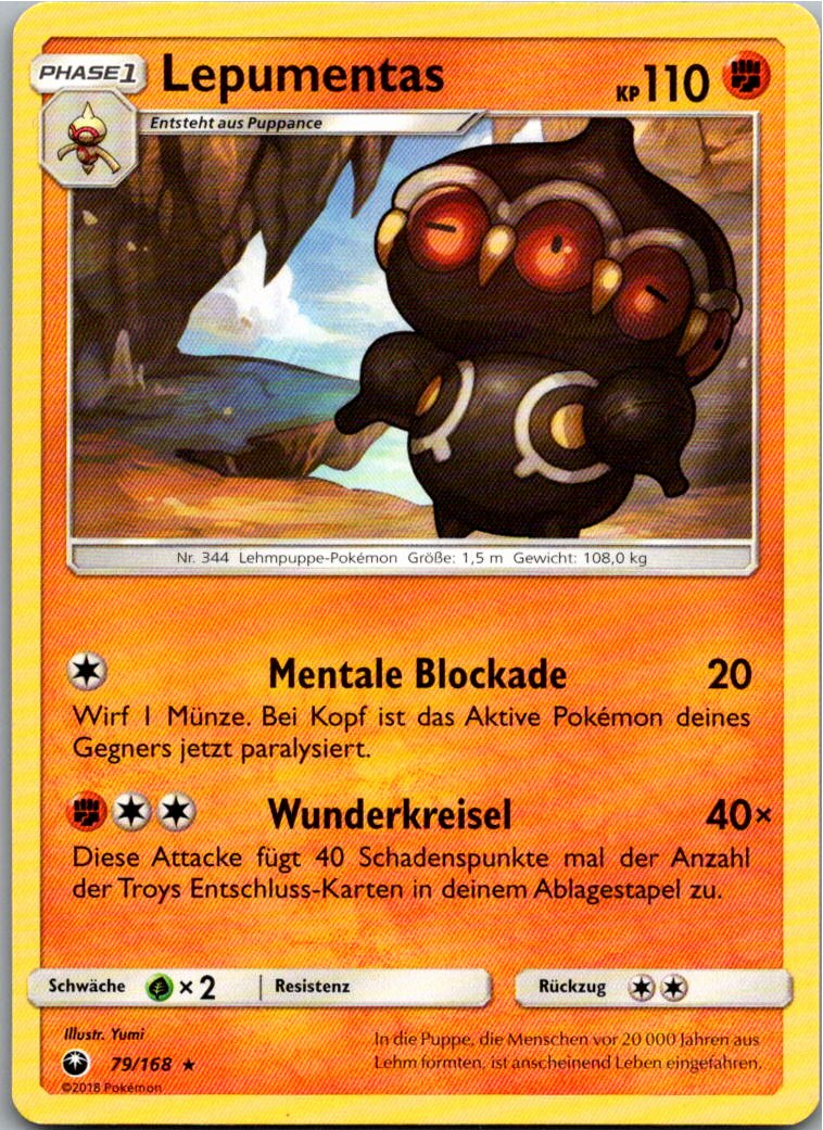 Lepumentas 79/168 Sturm Am Firmament – Vorderseite