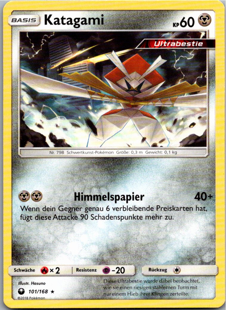 Katagami 101/168 Sturm Am Firmament – Vorderseite