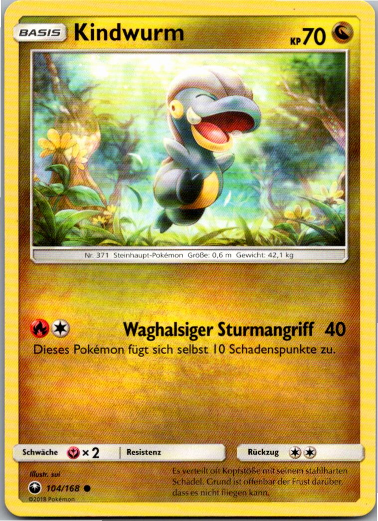 Kindwurm 104/168 Sturm Am Firmament – Vorderseite