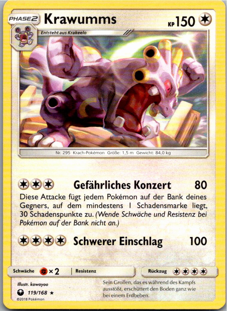 Krawumms 119/168 Sturm Am Firmament – Vorderseite