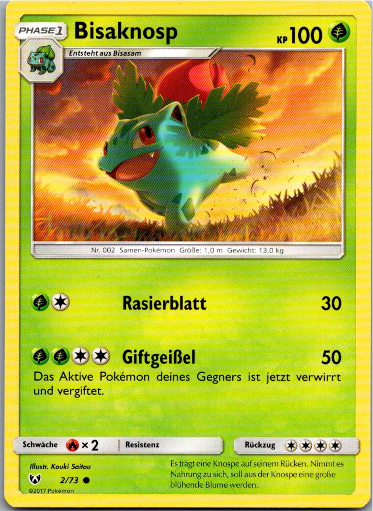 Bisaknosp 2/73 Schimmernde Legenden – Vorderseite