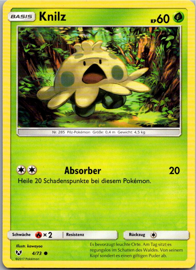 Knilz 4/73 Schimmernde Legenden – Vorderseite