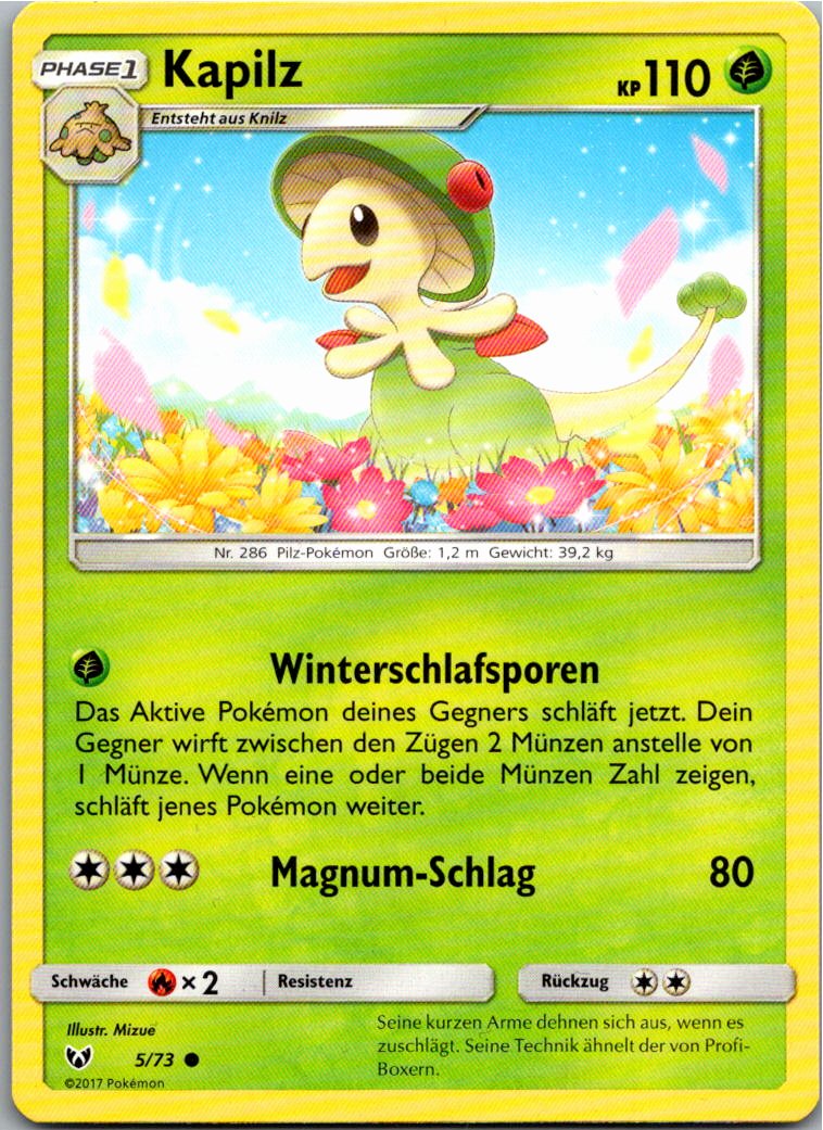 Kapilz 5/73 Schimmernde Legenden – Vorderseite