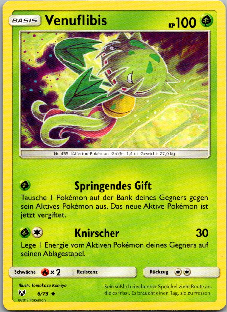 Venuflibis 6/73 Schimmernde Legenden – Vorderseite