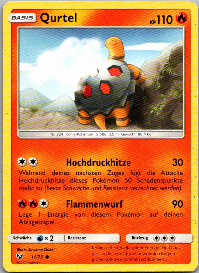 Qurtel 11/73 Schimmernde Legenden – Vorderseite