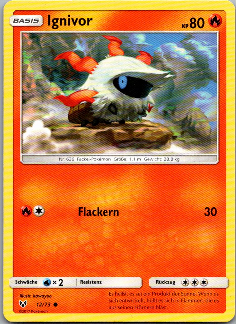 Ignivor 12/73 Schimmernde Legenden – Vorderseite