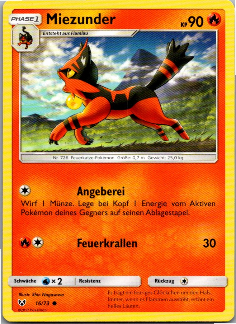 Miezunder 16/73 Schimmernde Legenden – Vorderseite