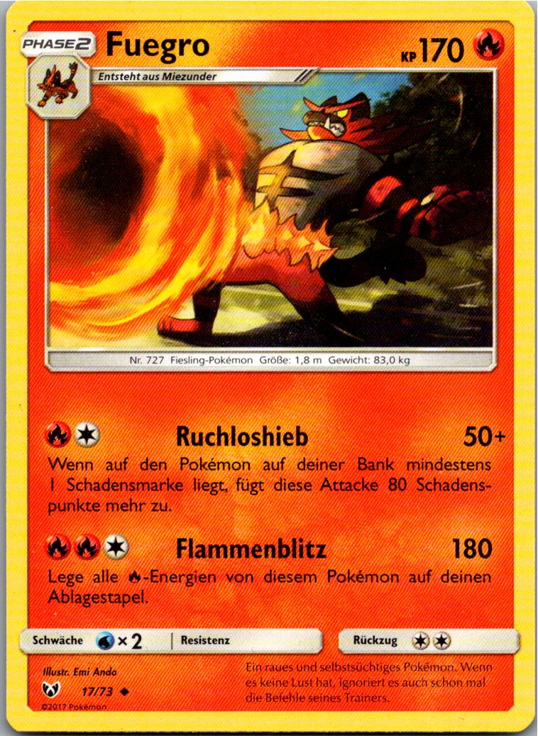 Fuegro 17/73 Schimmernde Legenden – Vorderseite