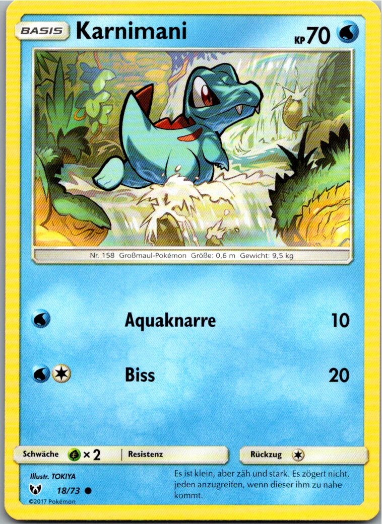 Karnimani 18/73 Schimmernde Legenden – Vorderseite