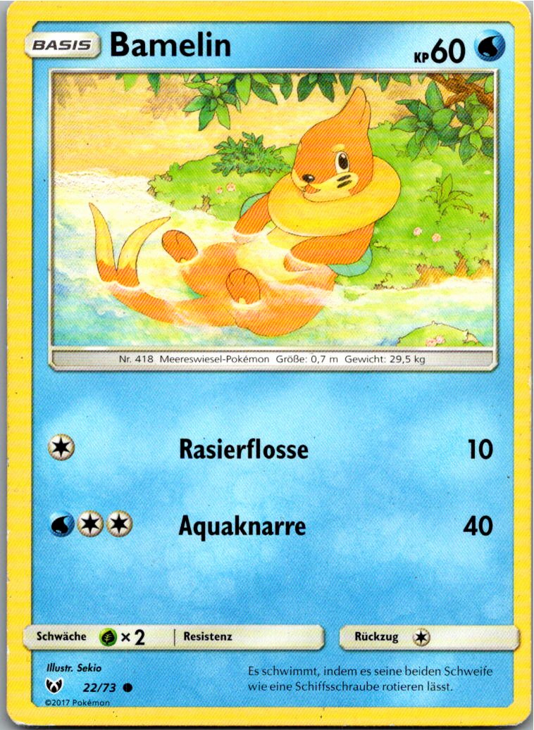 Bamelin 22/73 Schimmernde Legenden – Vorderseite