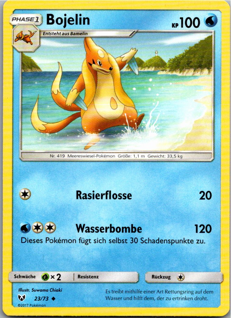 Bojelin 23/73 Schimmernde Legenden – Vorderseite