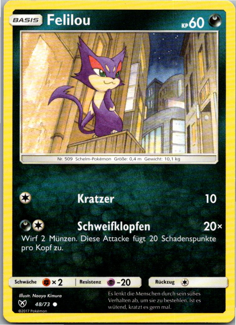 Felilou 48/73 Schimmernde Legenden – Vorderseite