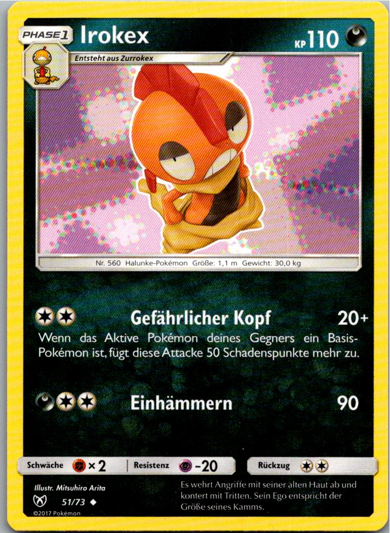 Irokex 51/73 Schimmernde Legenden – Vorderseite