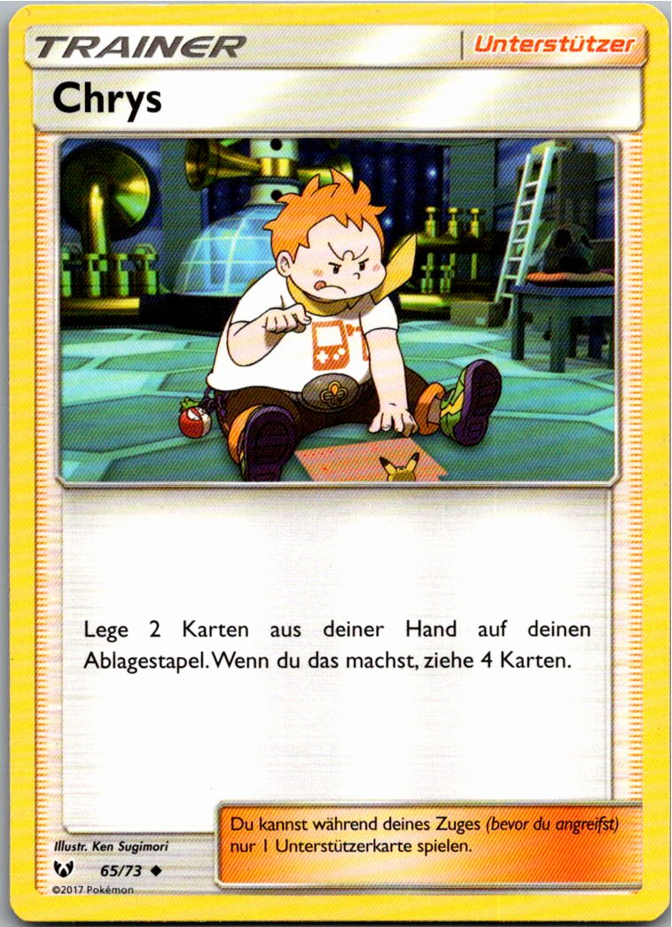 Chrys 65/73 Schimmernde Legenden – Vorderseite