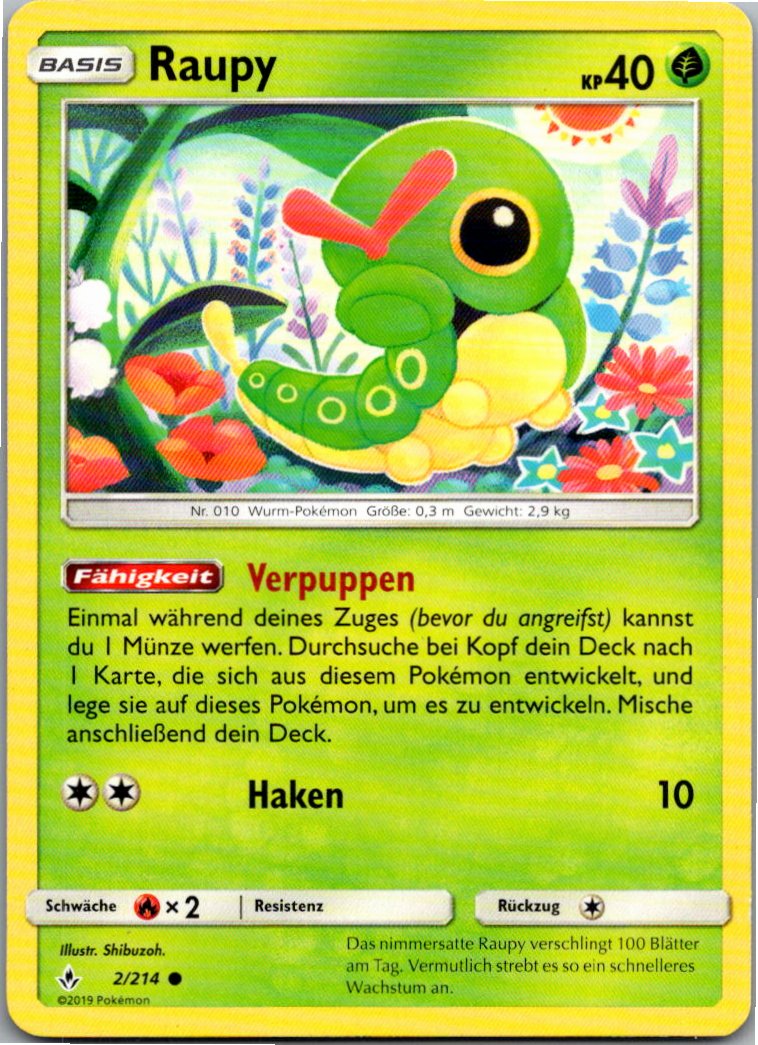 Raupy 2/214 Kräfte im Einklang – Vorderseite
