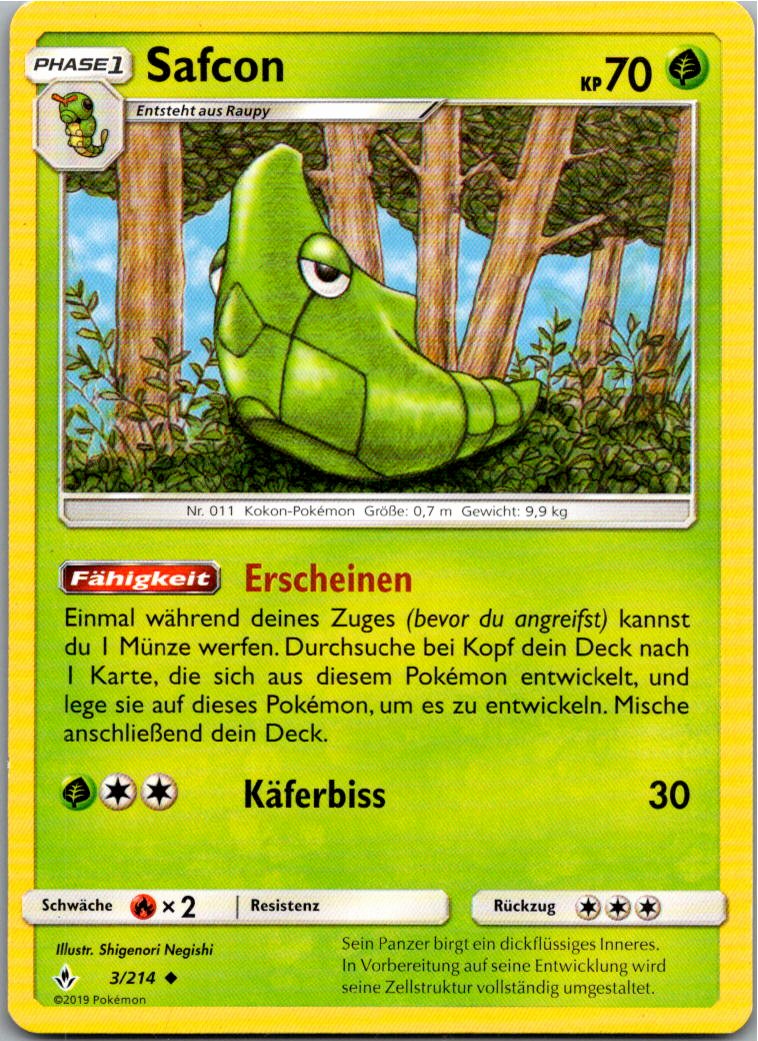 Safcon 3/214 Kräfte im Einklang – Vorderseite