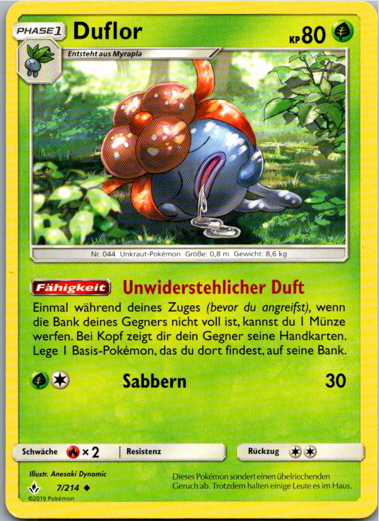 Duflor 7/214 Kräfte im Einklang – Vorderseite