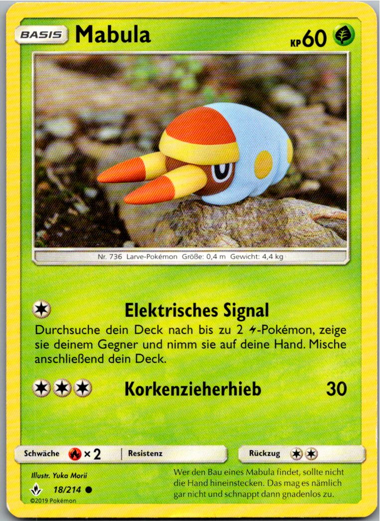 Mabula 18/214 Kräfte im Einklang – Vorderseite