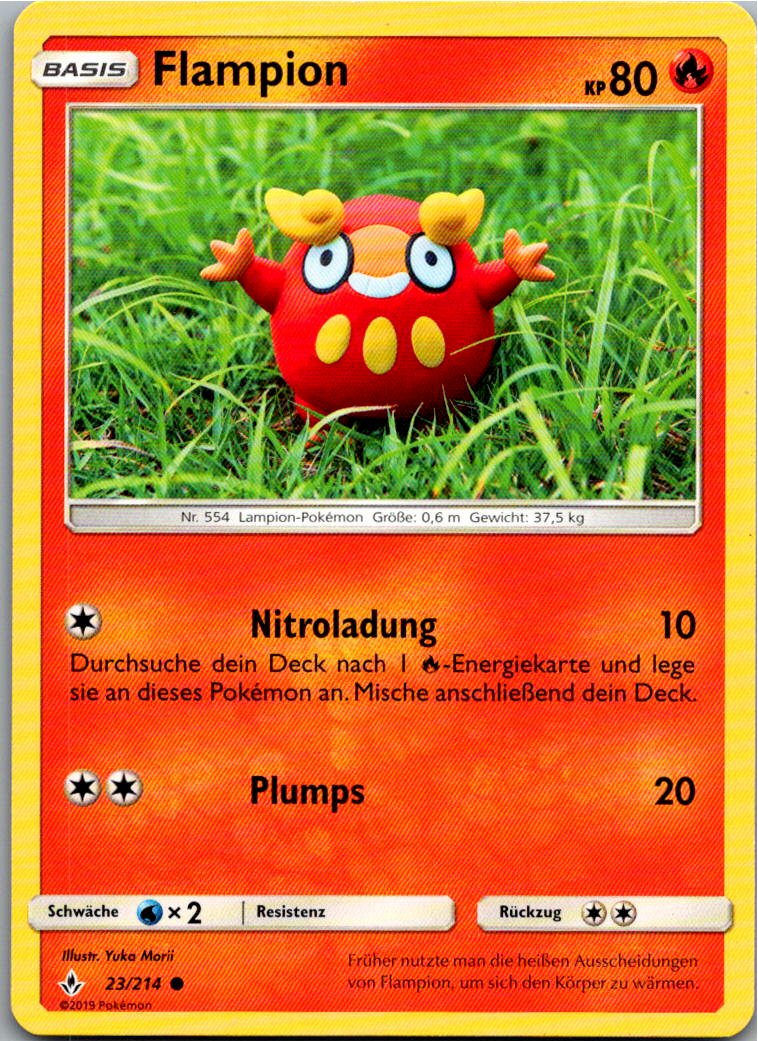 Flampion 23/214 Kräfte im Einklang – Vorderseite