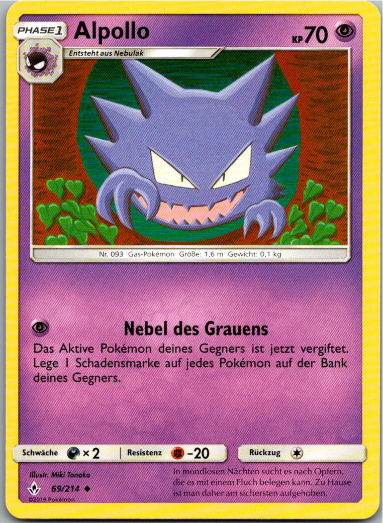 Alpollo 69/214 Kräfte im Einklang – Vorderseite