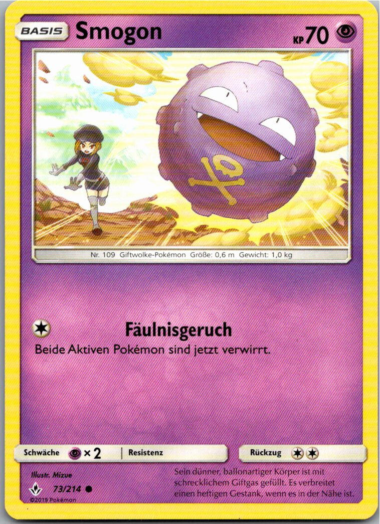 Smogon 73/214 Kräfte im Einklang – Vorderseite
