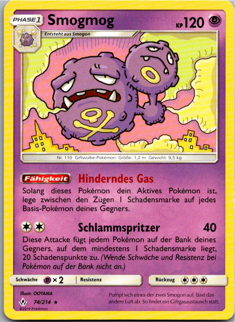Smogmog 74/214 Kräfte im Einklang – Vorderseite