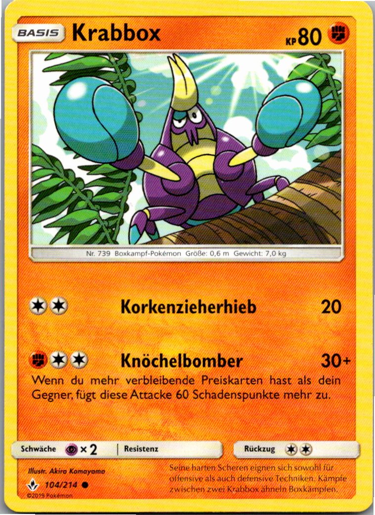 Krabbox 104/214 Kräfte im Einklang – Vorderseite