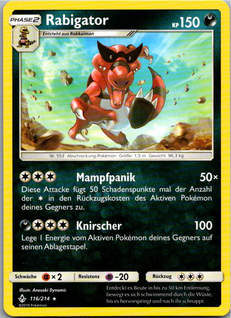 Rabigator 116/214 Kräfte im Einklang – Vorderseite