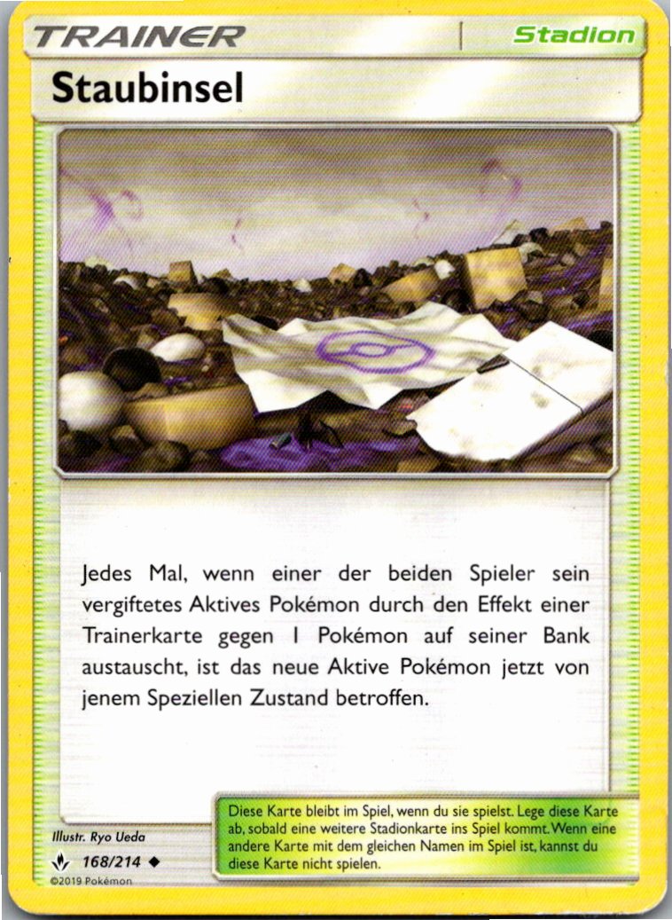 Staubinsel 168/214 Kräfte im Einklang – Vorderseite