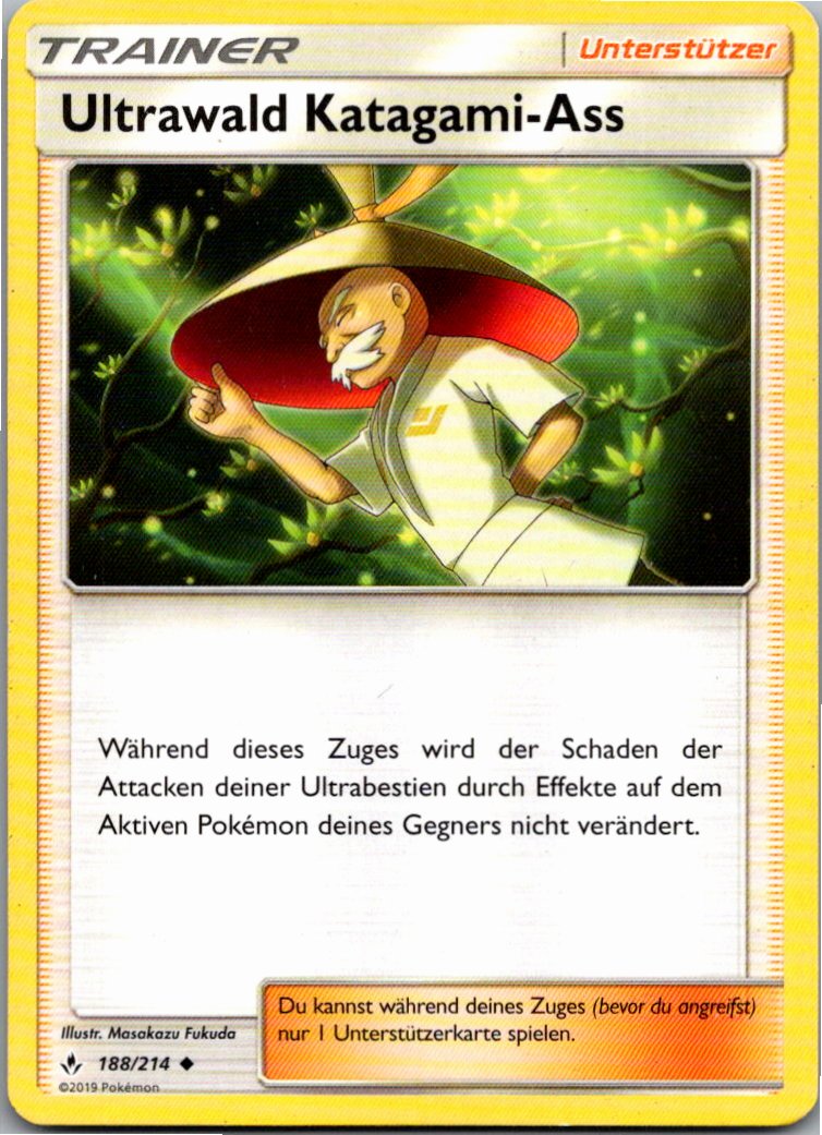 Ultrawald Katagami-Ass 188/214 Kräfte im Einklang – Vorderseite