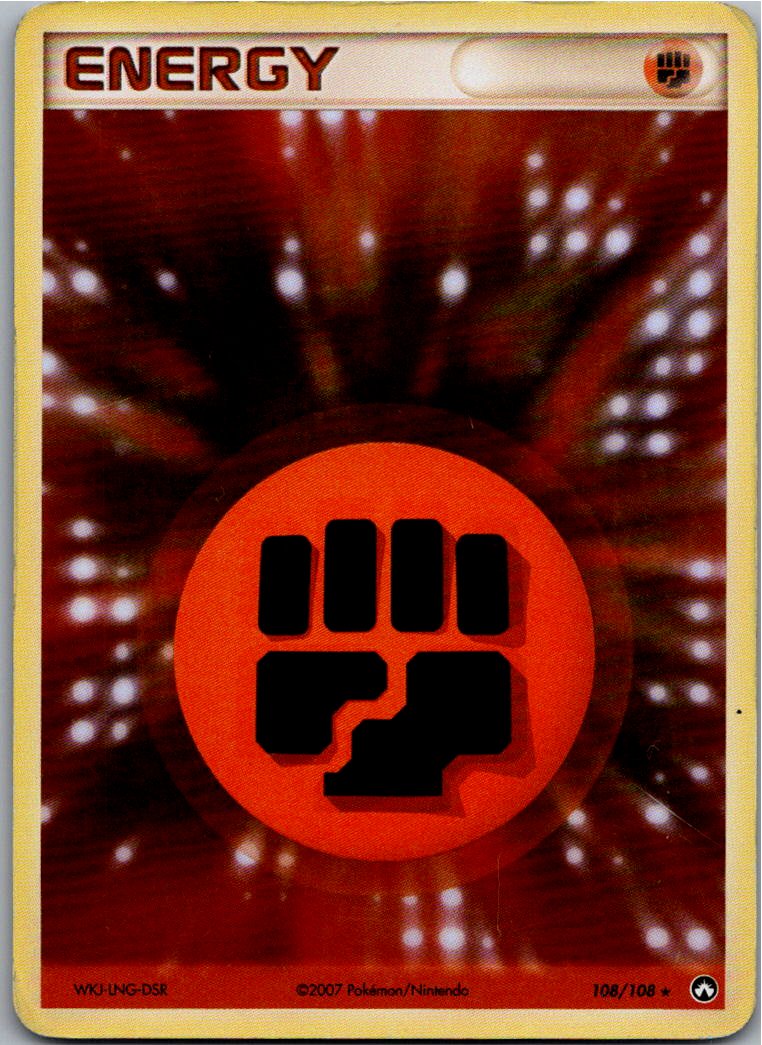 Kampfenergie 108/108 EX Power Keepers – Vorderseite