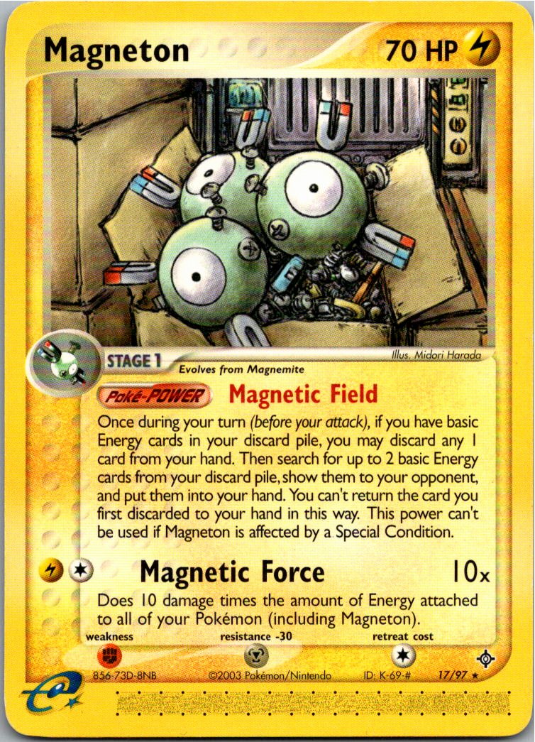 Magneton 17/97 EX Drache – Vorderseite