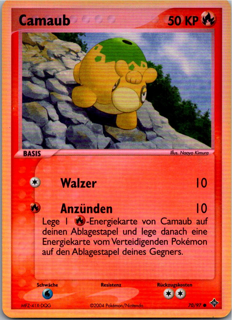 Camaub 70/97 EX Drache – Vorderseite