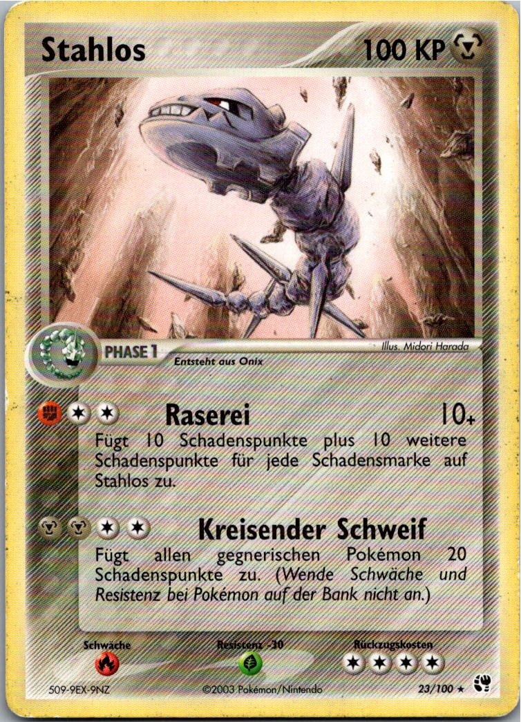 Stahlos 23/100 EX Sandsturm – Vorderseite