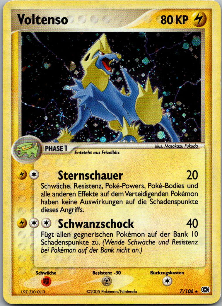 Voltenso 7/106 EX Smaragd – Vorderseite