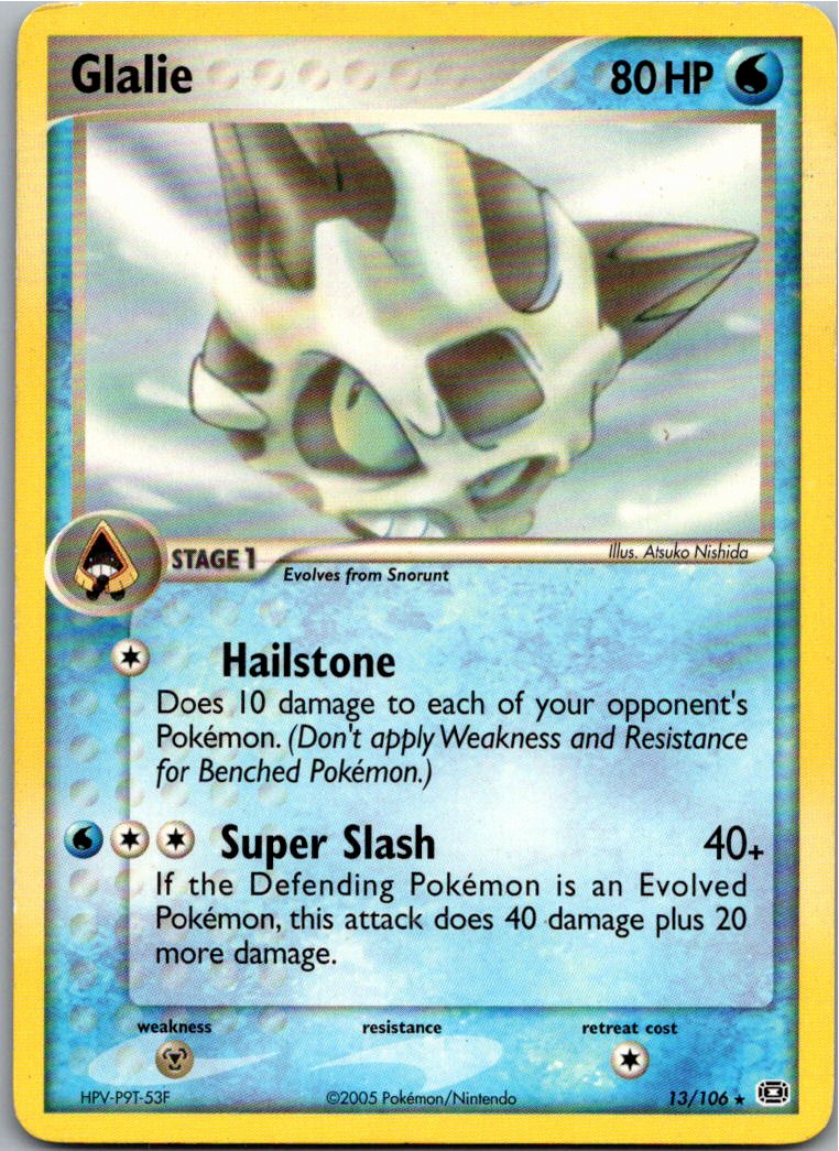 Glalie Firnontor 13/106 EX Smaragd – Vorderseite