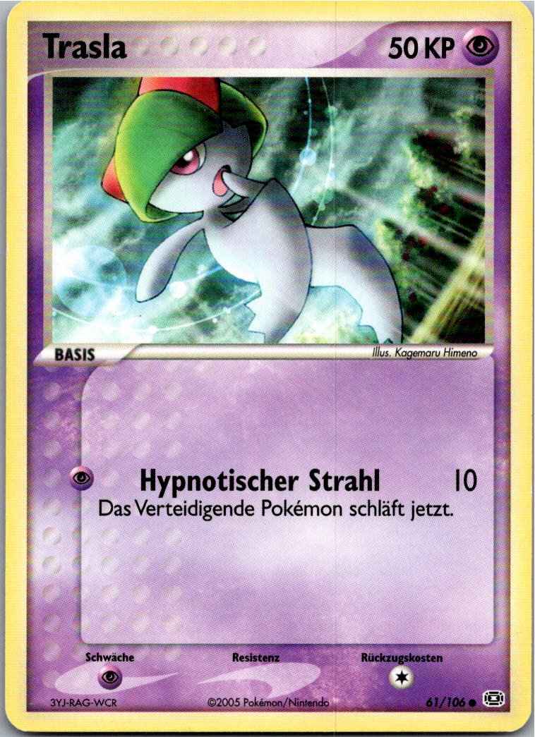 Trasla 61/106 EX Smaragd – Vorderseite