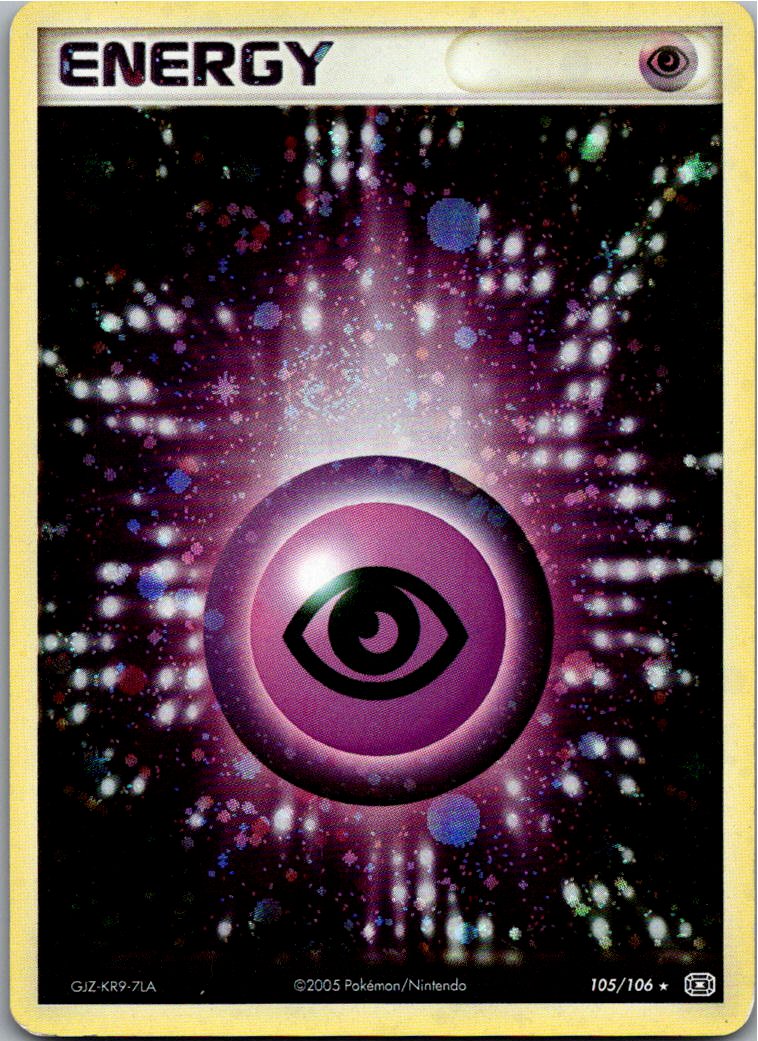 Psycho-Energie 105/106 EX Smaragd – Vorderseite