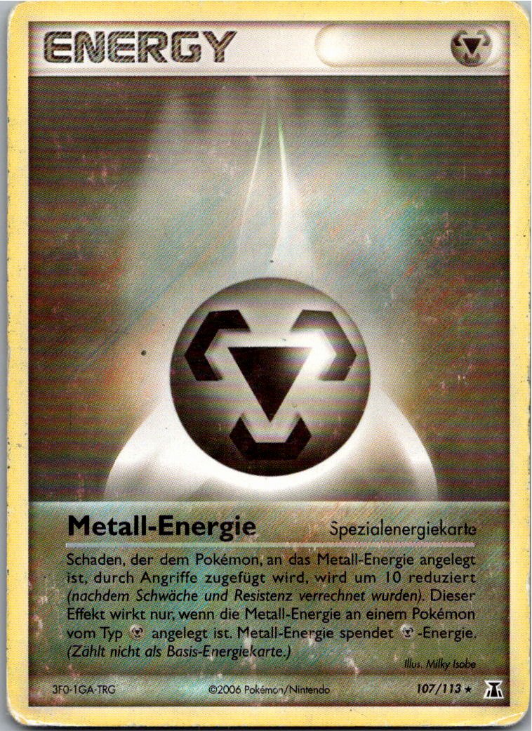Metallenergie 107/113 EX Delta Species – Vorderseite